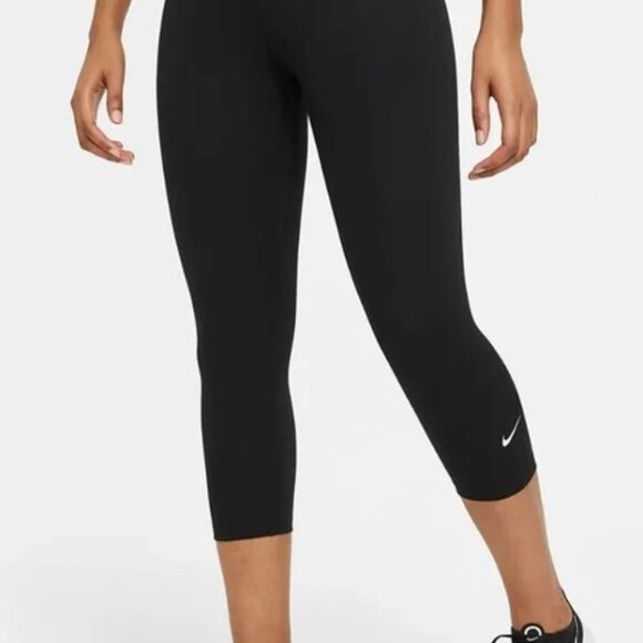 Nike One Women's Mid-Rise Dri-Fit Performance Capri Training Pants/Leggings NWT - Picture 4 of 16